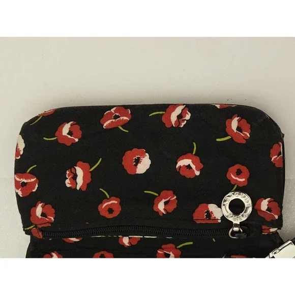 Vera Bradley "Poppy Fields" Flapper Wallet/Wristlet Retired Floral - Picture 6 of 6